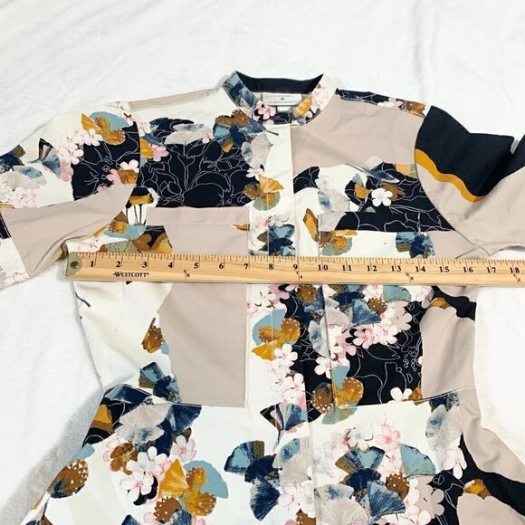 Phillip Lim for Target short sleeve full zipper front fit and flare shirt dress - Picture 8 of 10